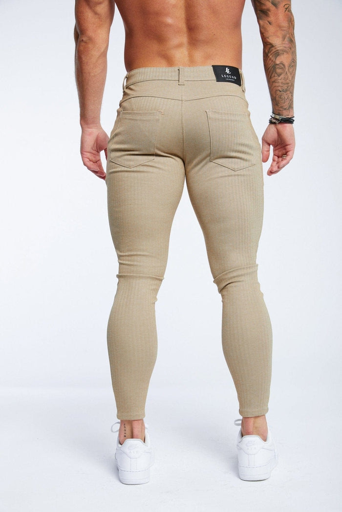 SPRAY-ON-BROEK - BEIGE