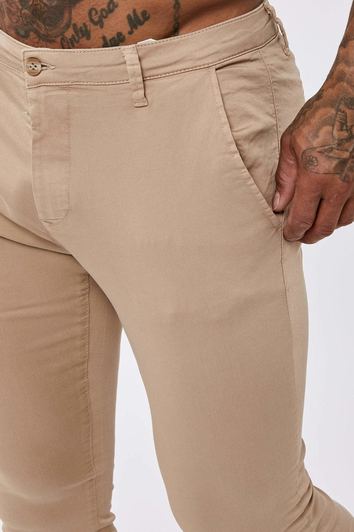 SPRAY-ON-STRETCH-CHINO – BEIGE