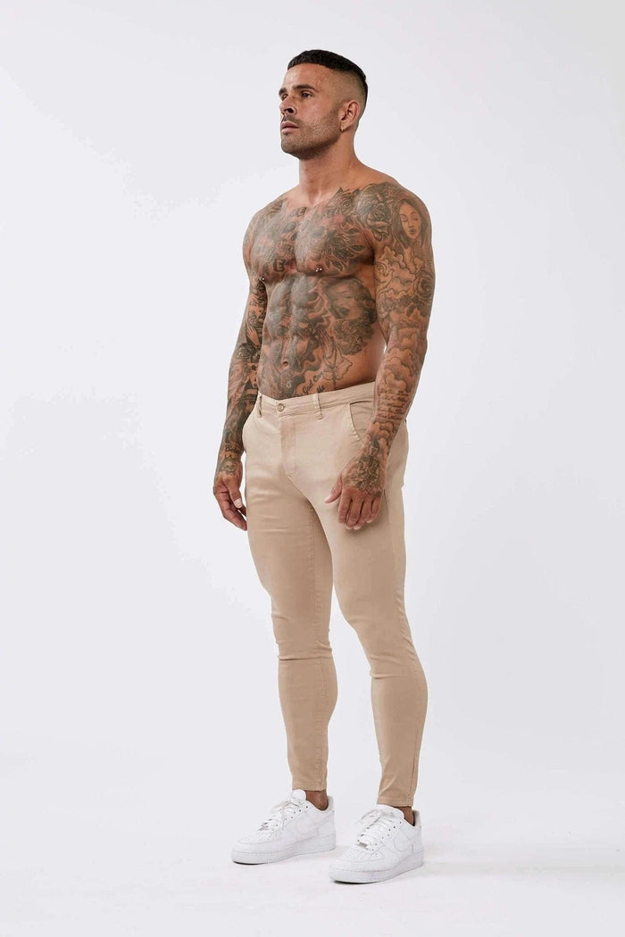 SPRAY-ON-STRETCH-CHINO – BEIGE