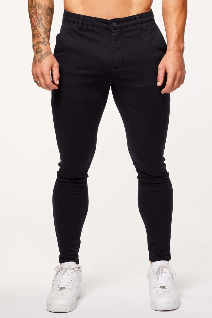 SPRAY-ON STRETCH CHINO - DARK NAVY