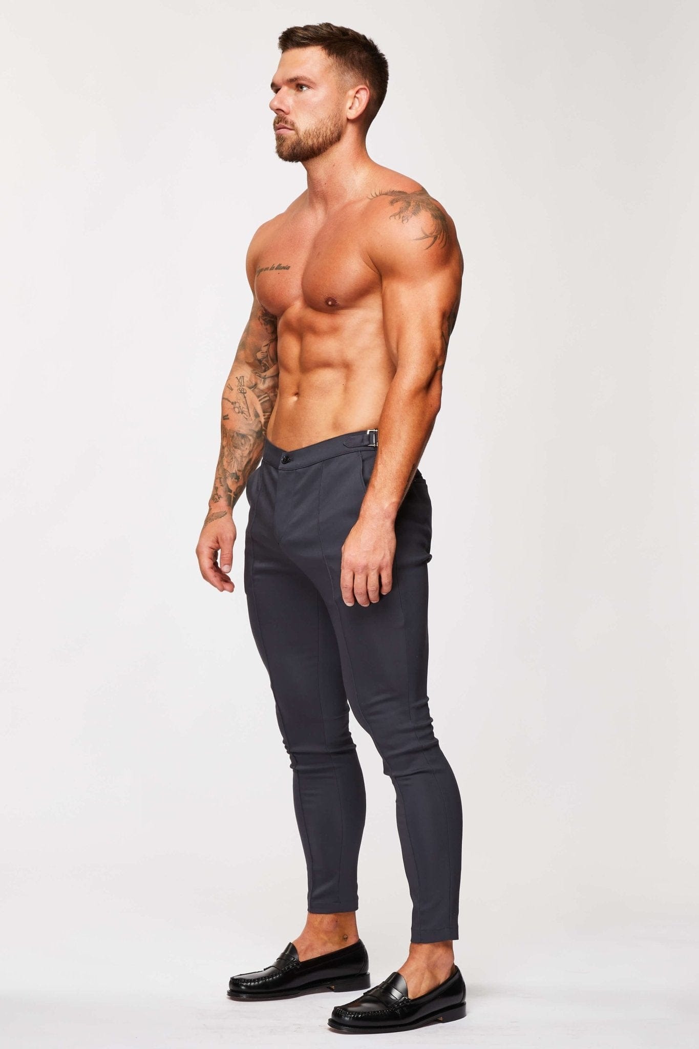 Men's Skinny Comfort Stretch Trousers | Boohoo UK
