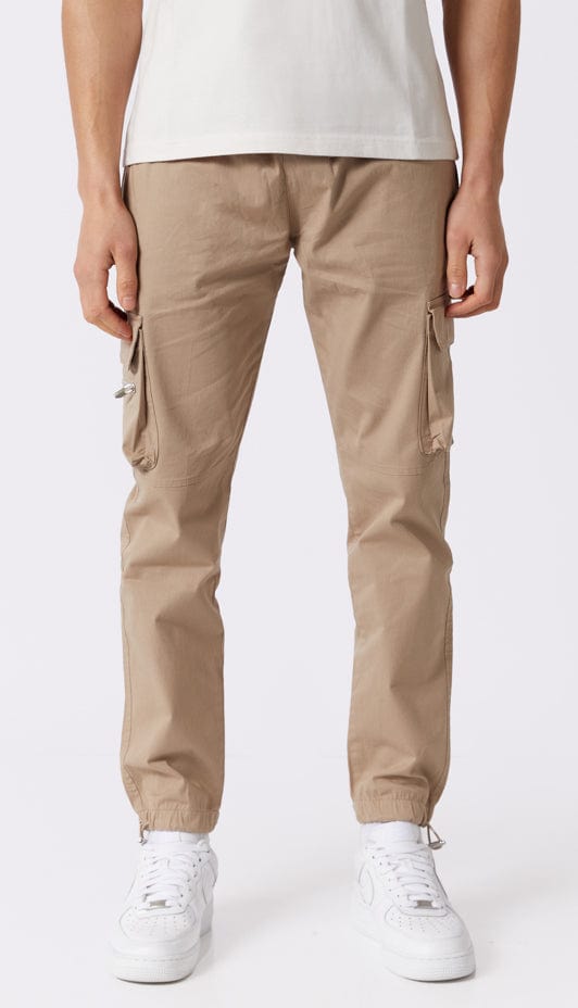 UTILITY-CARGOHOSE – BEIGE