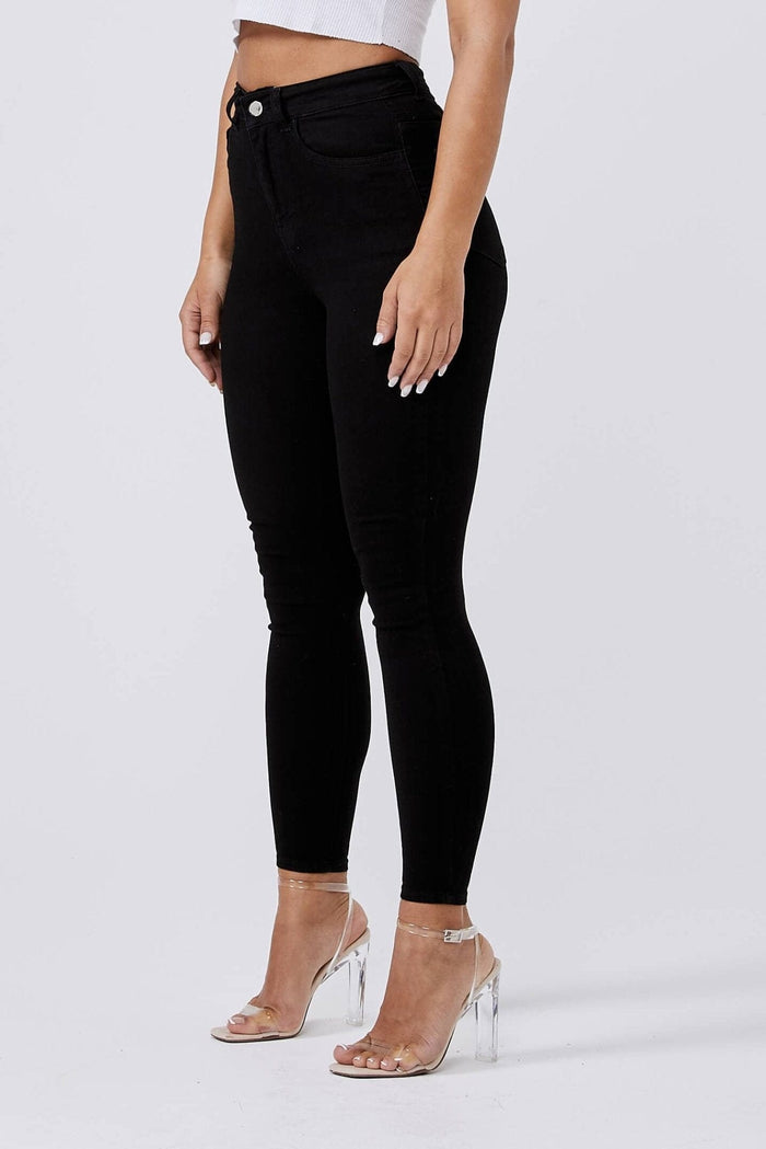 Jeans ajustados - negro