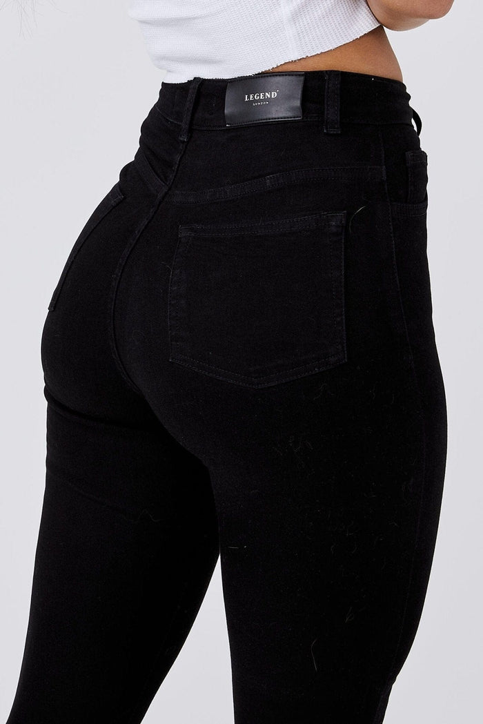 Jeans ajustados - negro