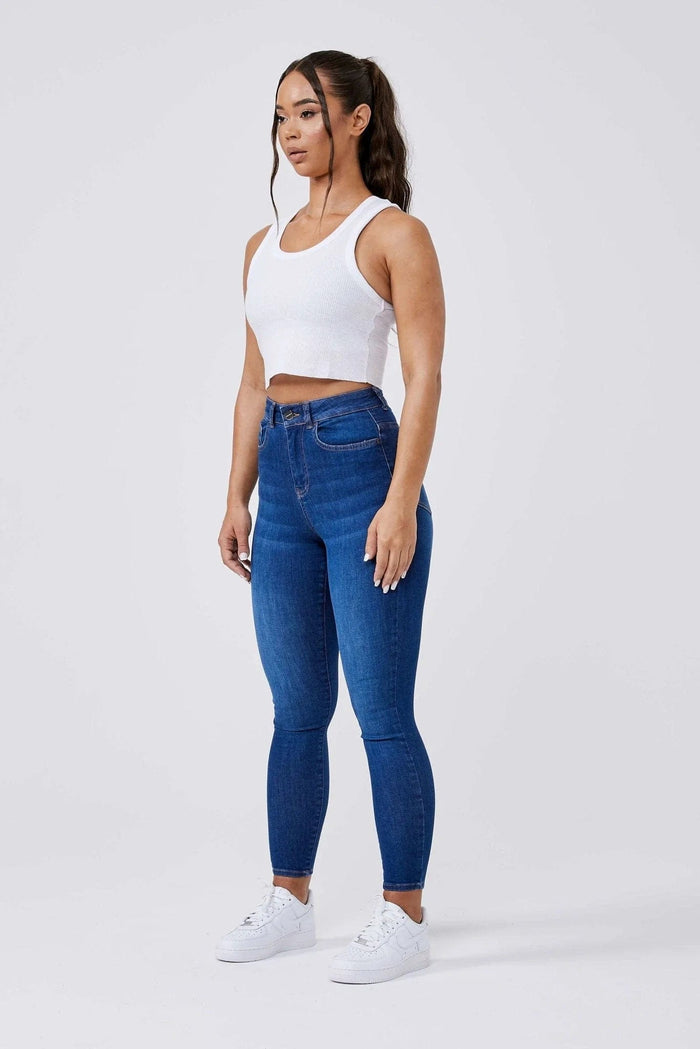 JEANS SKINNY - AZUL OSCURO