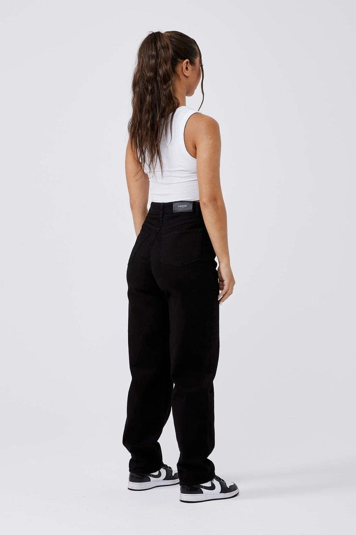 BAGGY JEANS - ZWART