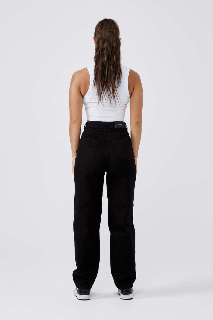 BAGGY JEANS - ZWART