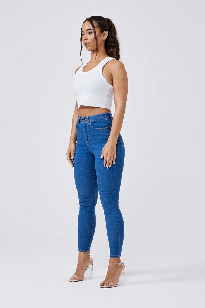 JEANS SKINNY - AZUL AZUL